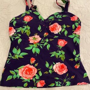 Mikarose swim tankini top
